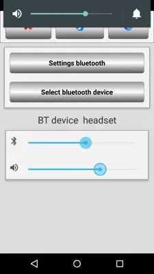 Bluetooth AudioWidget Free android App screenshot 3